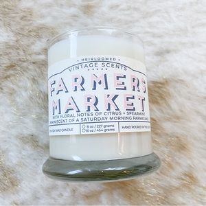 Heirloomed Farmers Market candle